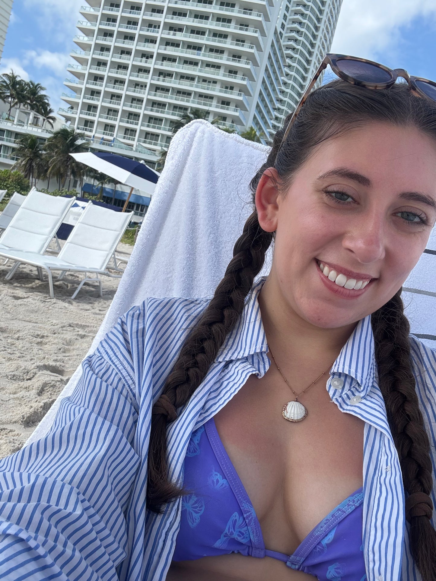 Gold seashell necklaces - Handcrafted with real seashells, Cute for Mermaids, summer, and people who love the beach