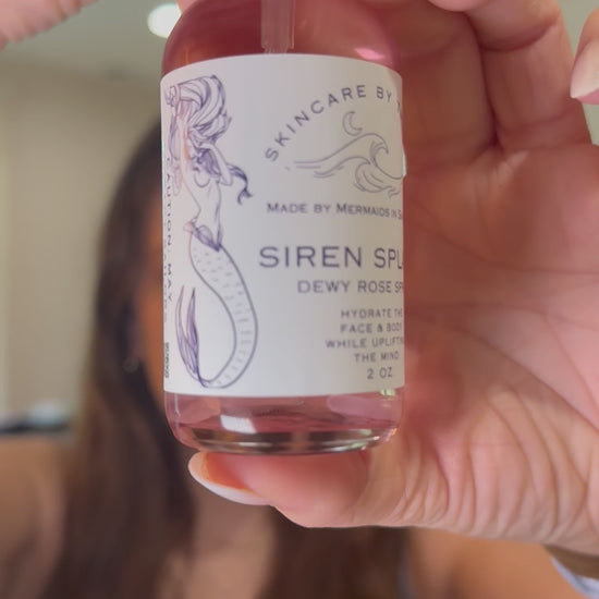 Video of how to use the 'siren splash' rose spray.
